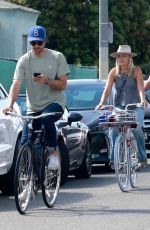 MALIN AKERMAN Out for Bike Ride in Venice Beach 05/10/2020