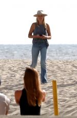 MALIN AKERMAN Out for Bike Ride in Venice Beach 05/10/2020