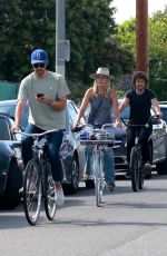 MALIN AKERMAN Out for Bike Ride in Venice Beach 05/10/2020