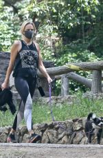 MALIN AKERMAN Out with her Dog in Los Angeles 05/11/2020