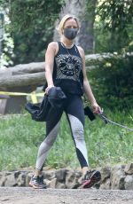 MALIN AKERMAN Out with her Dog in Los Angeles 05/11/2020