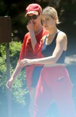 MARGARET QUALLEY Out with a Friend in Los Angeles 05/16/2020