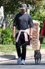 MARIA SHRIVER and Patrick Schwarzenegger Out with Their Dogs in Brentwood 05/10/2020