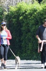 MARIA SHRIVER and Patrick Schwarzenegger Out with Their Dogs in Brentwood 05/10/2020