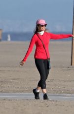 MARIA SHRIVER Out on the Beach in Los Angeles 05/14/2020