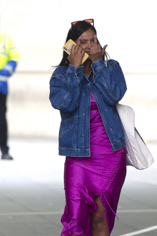MAYA JAMA Leaves BBC Radio in London 05/02/2020
