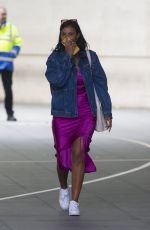 MAYA JAMA Leaves BBC Radio in London 05/02/2020
