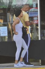 MEAGAN GOOD at a Smoke Shop in Wes Hollywood 05/09/2020