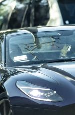 MEGAN FOX and Machine Gun Kelly Driving Out in Calabasas 05/15/2020