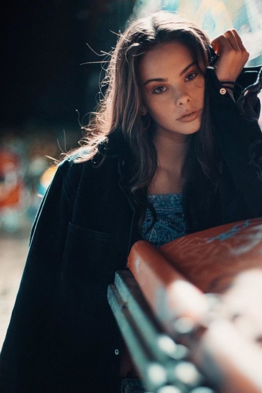 MEIA WOOLLARD at a Photoshoot, May 2020