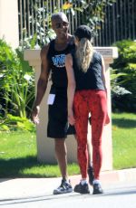 MELANIE GRIFFITH Out Jogging with a Friend in Beverly Hills 05/26/2020