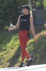 MELANIE GRIFFITH Out Jogging with a Friend in Beverly Hills 05/26/2020