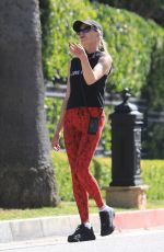 MELANIE GRIFFITH Out Jogging with a Friend in Beverly Hills 05/26/2020