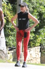 MELANIE GRIFFITH Out Jogging with a Friend in Beverly Hills 05/26/2020