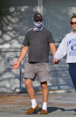 MIA GOTH and Shia Labeouf Take Their Dog to a Vet in Pasadena 05/01/2020