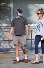 MIA GOTH and Shia Labeouf Take Their Dog to a Vet in Pasadena 05/01/2020
