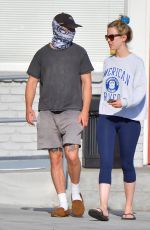 MIA GOTH and Shia Labeouf Take Their Dog to a Vet in Pasadena 05/01/2020