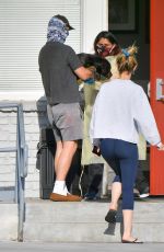 MIA GOTH and Shia Labeouf Take Their Dog to a Vet in Pasadena 05/01/2020