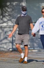 MIA GOTH and Shia Labeouf Take Their Dog to a Vet in Pasadena 05/01/2020