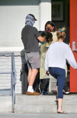 MIA GOTH and Shia Labeouf Take Their Dog to a Vet in Pasadena 05/01/2020
