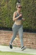 MIA GOTH Out for Morning Jog in Pasadena 05/12/2020