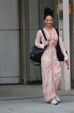 MICHELLE ACKERLEY Leaves BBC Studios in London 05/08/2020