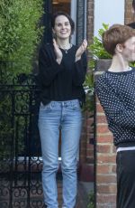 MICHELLE DOCKERY Outside Her Home in London 05/28/2020