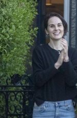 MICHELLE DOCKERY Outside Her Home in London 05/28/2020