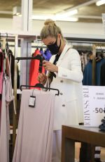 MICHELLE HUNZIKER Out Shopping in Bergamo 05/23/2020