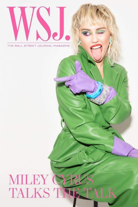 MILEY CYRUS for Wall Street Journal, May 2020