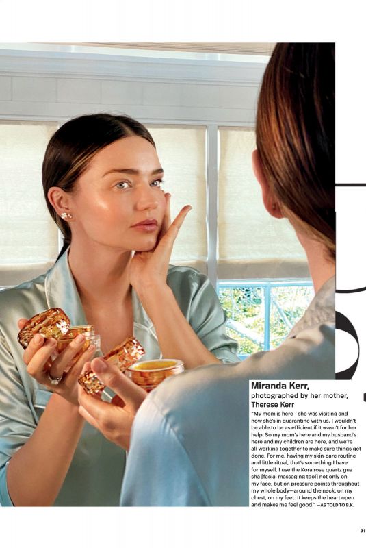 MIRANDA KERR in Allure Magazine, May 2020