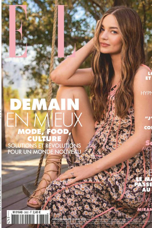 MIRANDA KERR in Elle Magazine, France May 2020