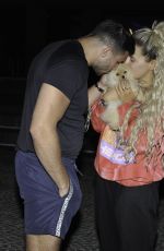 MOLLY MAE HAGUE and Tommy Fury Out with Their Dog in Manchester 05/28/2020