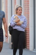 MOLLY MAE HAGUE and Tommy Fury Out with Their Dog in Manchester 05/29/2020