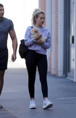 MOLLY MAE HAGUE and Tommy Fury Out with Their Dog in Manchester 05/29/2020