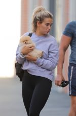 MOLLY MAE HAGUE and Tommy Fury Out with Their Dog in Manchester 05/29/2020