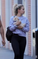 MOLLY MAE HAGUE and Tommy Fury Out with Their Dog in Manchester 05/29/2020