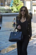 MYLEENE KLASS Arrives at Global Radio in London 05/18/2020