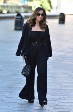 MYLEENE KLASS Arrives at Global Studios in London 05/12/2020