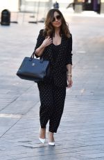 MYLEENE KLASS Arrives at Global Studios in London 05/15/2020