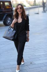 MYLEENE KLASS Arrives at Global Studios in London 05/15/2020