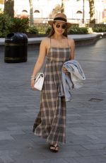 MYLEENE KLASS Arrives at Global Studios in London 05/19/2020