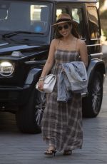 MYLEENE KLASS Arrives at Global Studios in London 05/19/2020