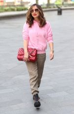 MYLEENE KLASS Arrives at Her Smooth Radio Show in London 05/13/2020