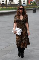 MYLEENE KLASS Arrives at Smooth Radio in London 05/01/2020