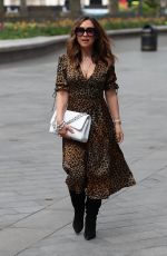 MYLEENE KLASS Arrives at Smooth Radio in London 05/01/2020