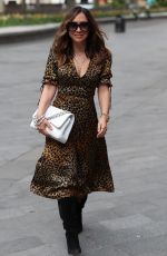 MYLEENE KLASS Arrives at Smooth Radio in London 05/01/2020