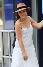MYLEENE KLASS Arrives at Smooth Radio in London 05/09/2020
