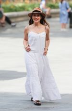 MYLEENE KLASS Arrives at Smooth Radio in London 05/09/2020