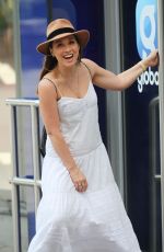 MYLEENE KLASS Arrives at Smooth Radio in London 05/09/2020